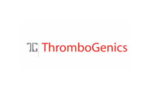 Bryan N. Bischel, PhD Professional Medical and Corporate Narration Thrombogenics Logo